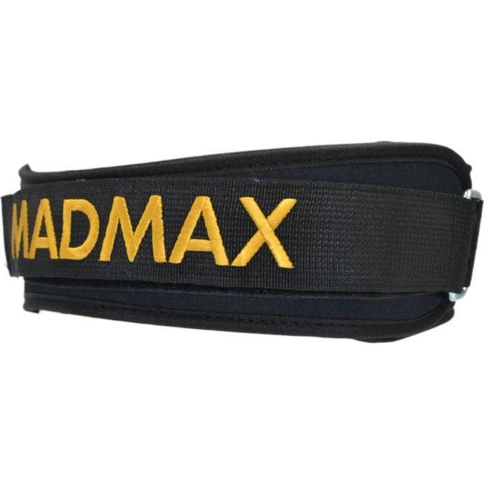 Атлетичний пояс MadMax MFB-313 Body Conform неопреновий Black L (MFB-313_L) зображення 7