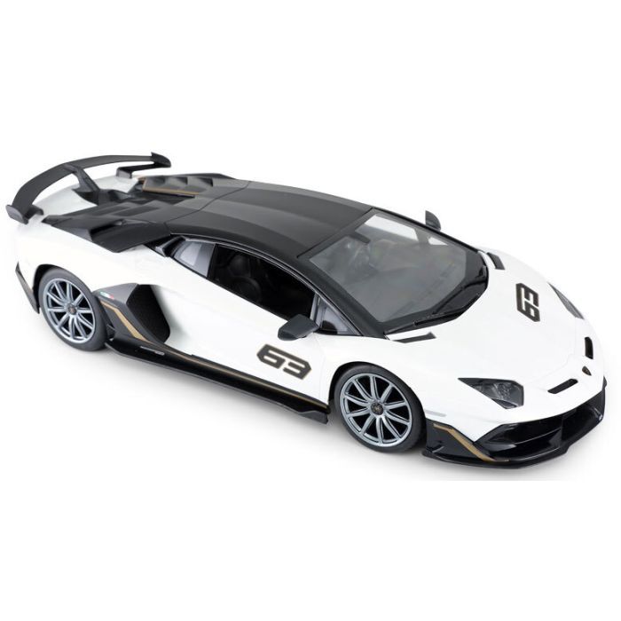 Радиоуправляемая игрушка Rastar Lamborghini Aventador SVJ 1:14 (96070 white) изображение 2