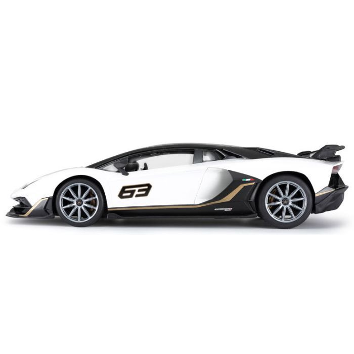 Радиоуправляемая игрушка Rastar Lamborghini Aventador SVJ 1:14 (96070 white) изображение 3