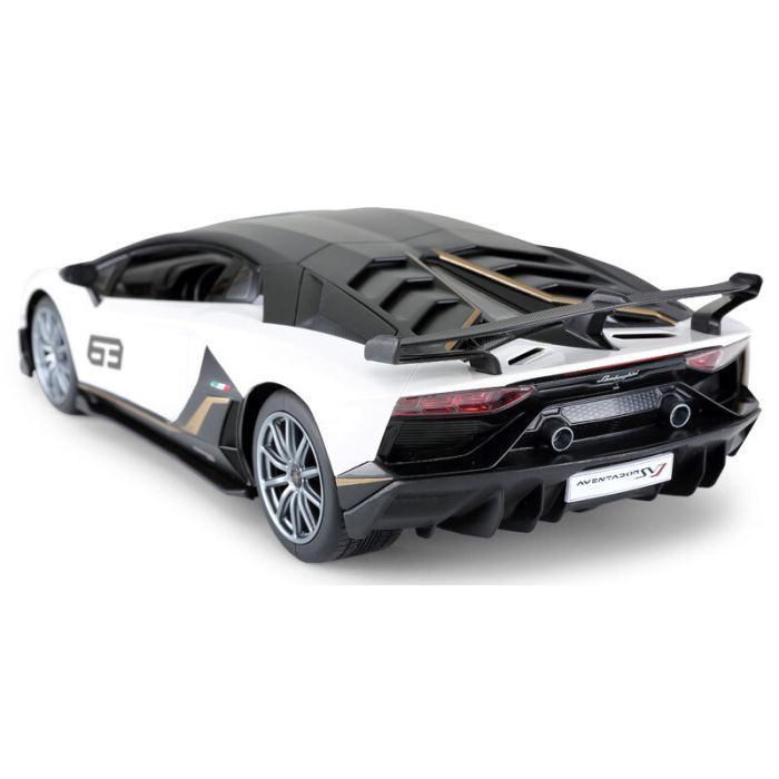 Радиоуправляемая игрушка Rastar Lamborghini Aventador SVJ 1:14 (96070 white) изображение 4