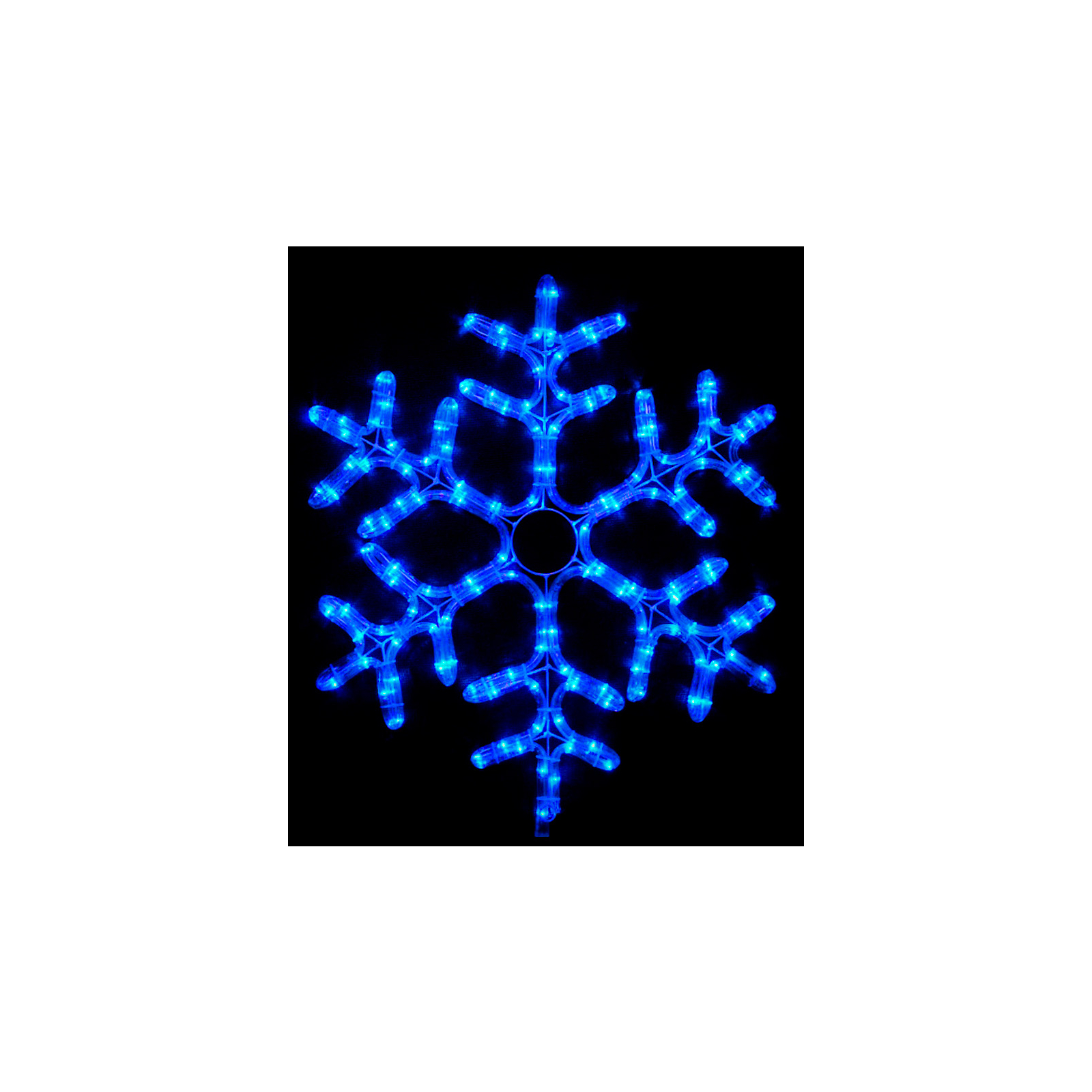 Гирлянда Delux Motif flash Snowflake 55 см синий IP44 EN (90012964)