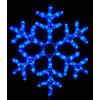 Гирлянда Delux Motif flash Snowflake 55 см синий IP44 EN (90012964)