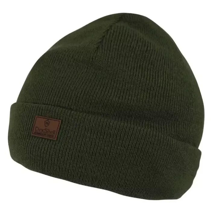 Водонепроницаемая шапка Dexshell onesize 56-58 см Темно-зелена (DH30509PGN)