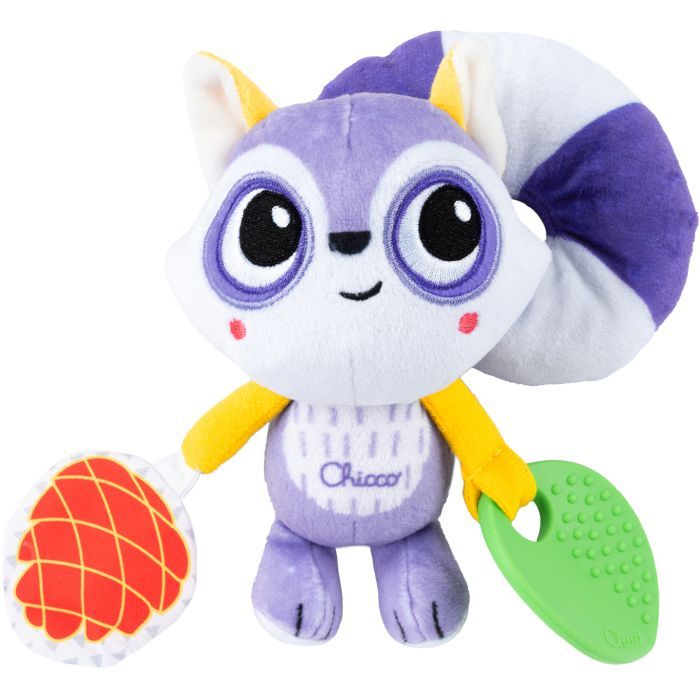 Игрушка на коляску Chicco Енот погремушка мягкая (8058664164820) (11563.00)