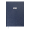 Еженедельник Buromax датированный 2024 STRONG, А5 темно-синий (BM.2129-03)