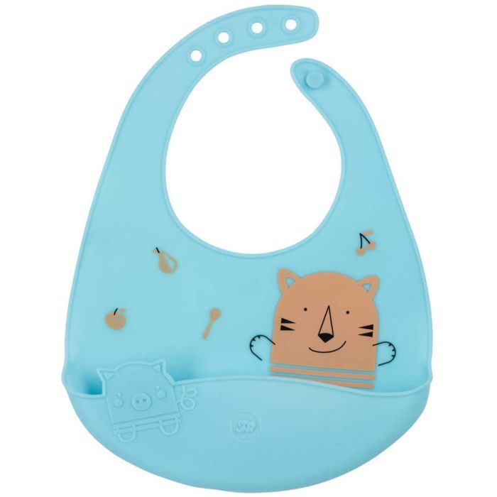 Слинявчик Bebe Confort Domino силіконовий м'який (3105207900)