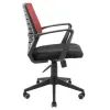 Офисное кресло Richman Флеш Ю Пластик М-1 (Tilt) Сетка черная+красная (ADD0003098) изображение 3