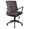 Офісне крісло Richman Флеш Ю Пластик М-1 (Tilt) Сітка чорна + червона (ADD0003098) зображення 4
