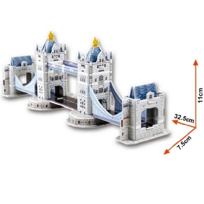 Пазл Cubic Fun 3D Тауерський міст серія міні (S3010h) зображення 3
