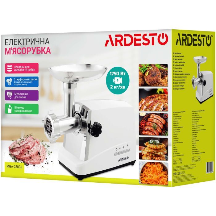Мясорубка Ardesto MGA-2300J изображение 8