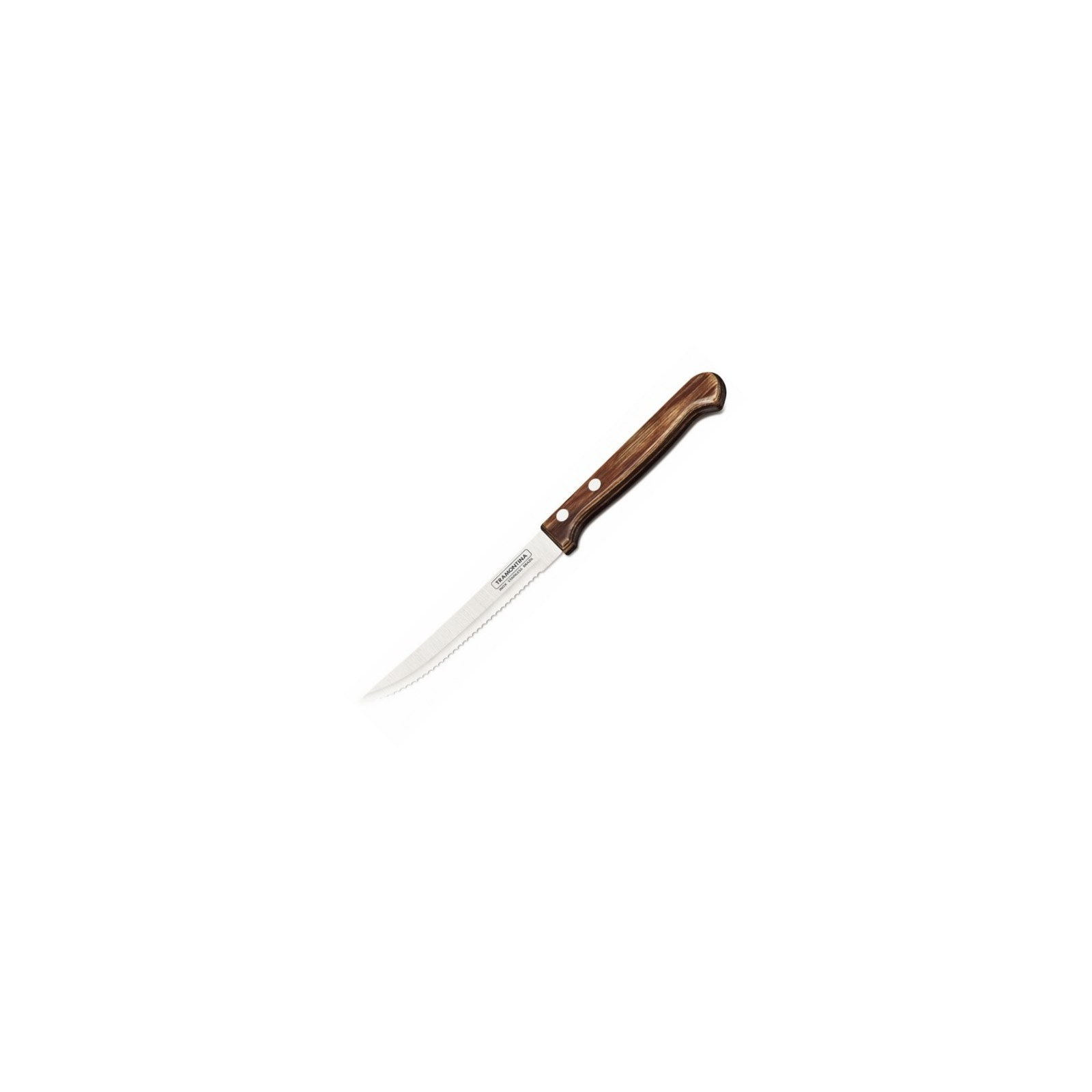 Столовый нож Tramontina Polywood для стейка 127 мм 1 шт Горіх (21100/495)