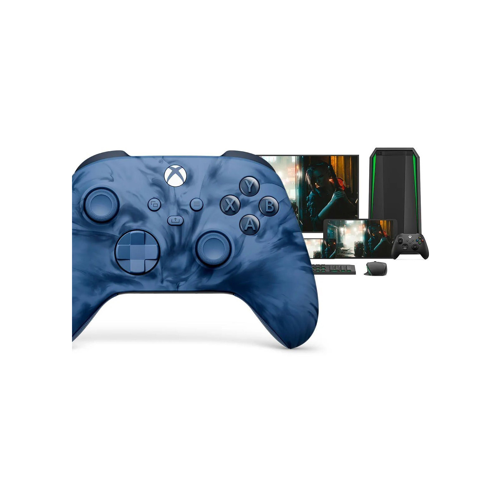 Геймпад Microsoft Xbox Wireless Camo Blue (889842823967) изображение 6