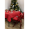 Скатертина Прованс Merry Christmas червона 120x132 см (4823093451476) зображення 6