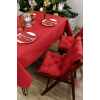 Скатертина Прованс Merry Christmas червона 120x132 см (4823093451476) зображення 7