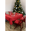 Скатертина Прованс Merry Christmas червона 120x132 см (4823093451476) зображення 8