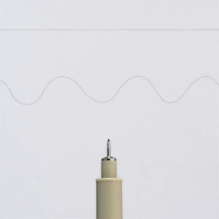 Лайнер Sakura Pigma Micron (0.1) 0,25 мм светло Серый (084511333659) изображение 3