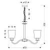 Люстра Candellux SCHUBERT (35-74249) изображение 2