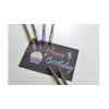 Маркер Marvy Набор маркеров на водной основе Opaque Brush, металлики, 6 цветов (752481951820) изображение 5