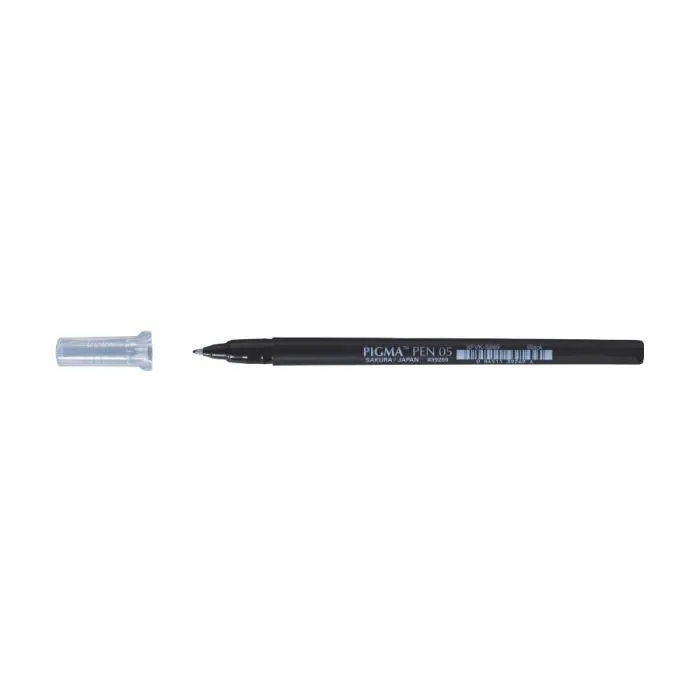 Лайнер Sakura PIGMA PEN 05, Чорний (084511392694) зображення 2