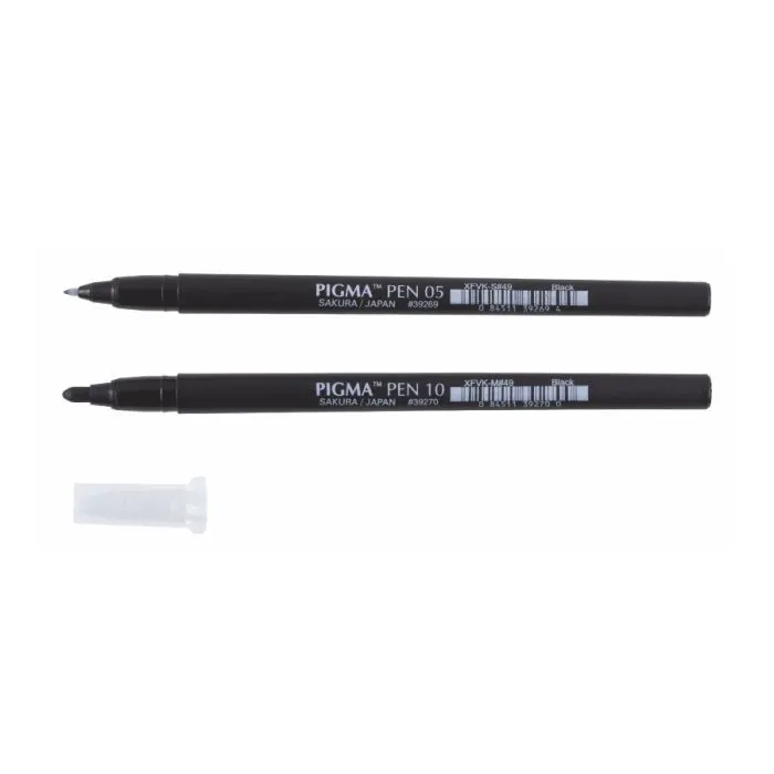 Лайнер Sakura PIGMA PEN 05, Чорний (084511392694) зображення 3