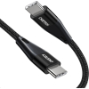 Дата кабель USB-С to USB-С 1.2m 60W USB2.0 Choetech (XCC-1003-BK) изображение 2