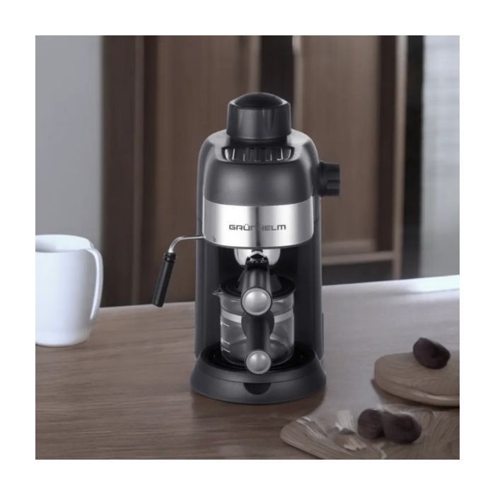 Ріжкова кавоварка еспресо Grunhelm GEC10 зображення 2