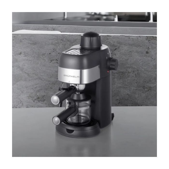 Ріжкова кавоварка еспресо Grunhelm GEC10 зображення 3