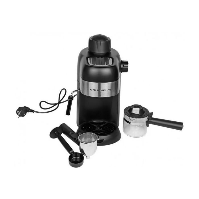 Ріжкова кавоварка еспресо Grunhelm GEC10 зображення 4