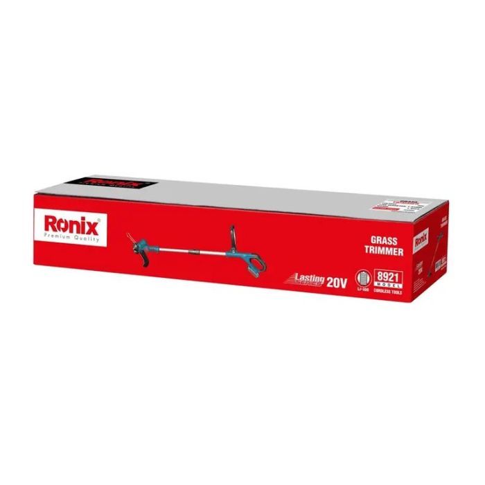 Триммер садовый Ronix 20В (без АКБ и ЗУ) (8921) изображение 7