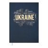 Еженедельник Buromax недатированный Ukraine, А5, темно-синий 288 страниц (BM.2021-03)