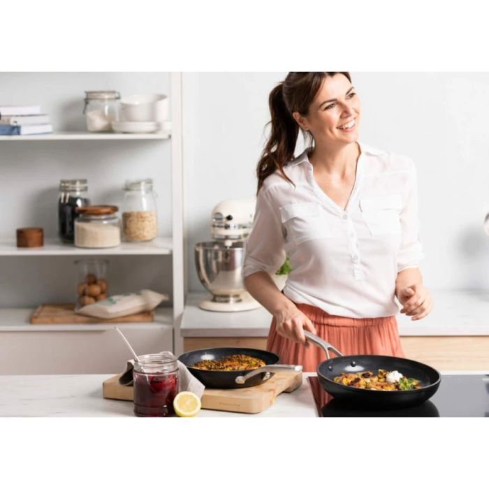 Сковорода KitchenAid FHA 28 см з керамічним покриттям (CC005694-001) зображення 6