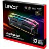 Модуль памяти для компьютера DDR5 32GB (2x16GB) 6800 MHz Ares RGB Black Lexar (LD5U16G68C34LA-RGD) изображение 5