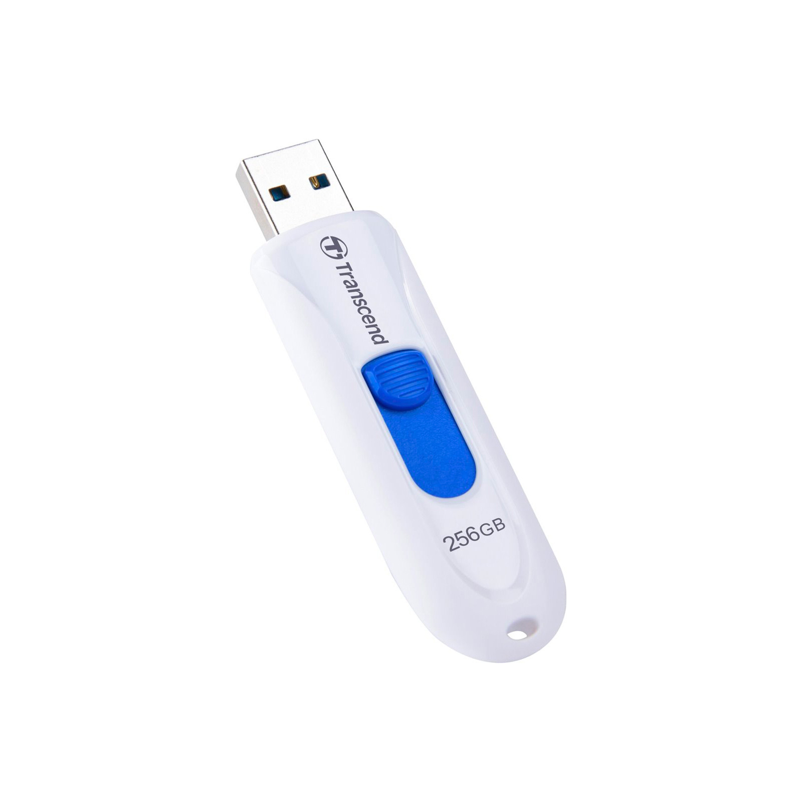 USB флеш накопитель Transcend 256GB JetFlash 790 White USB 3.1 (TS256GJF790W) изображение 2