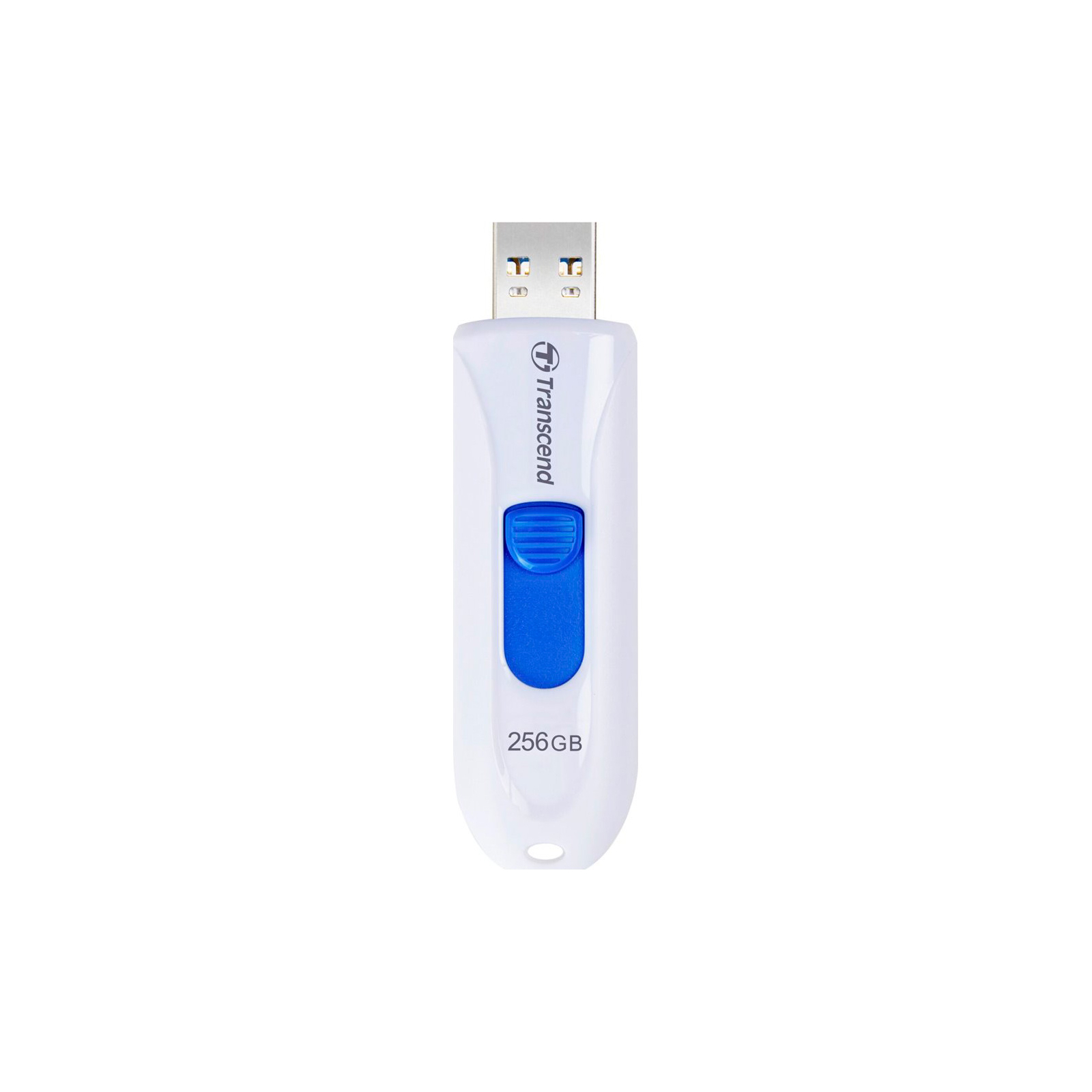 USB флеш накопитель Transcend 256GB JetFlash 790 White USB 3.1 (TS256GJF790W) изображение 3