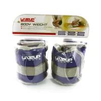 Обважнювач LiveUp Wrist/Ankle Weights LS3011-1 2 шт по 1 кг синій (6951376126303) зображення 2