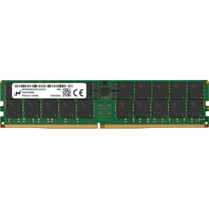 Модуль памяти для сервера Micron 64GB DDR5-4800/MTC40F2046S1RC48BA1R (MTC40F2046S1RC48BA1R)
