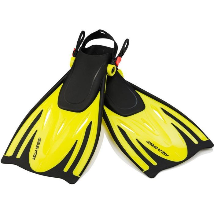 Ласты Aqua Speed Wombat Kid 528-11-2 чорний, синій 32-37 (5908217630346)