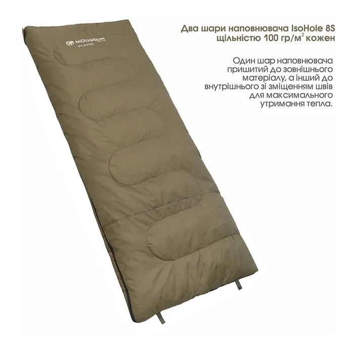 Спальный мешок Mousson PUNTO Olive (10725) изображение 4
