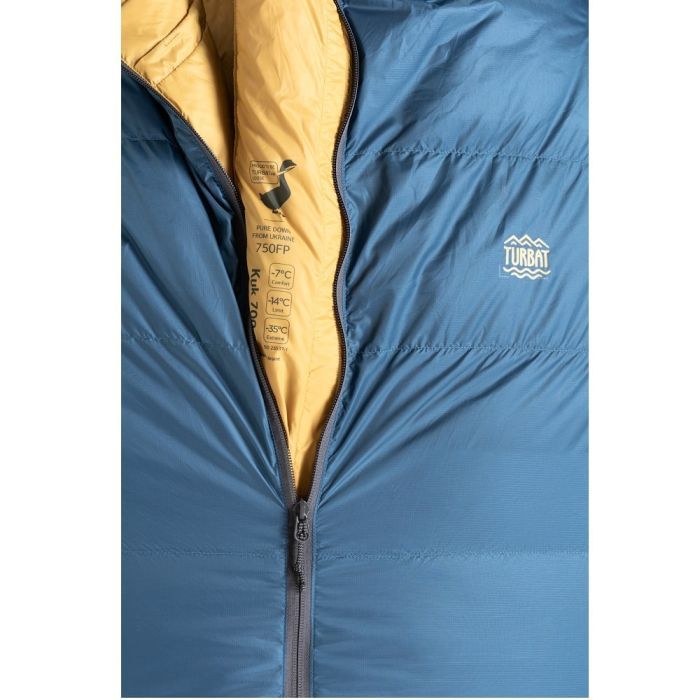 Спальный мешок Turbat Kuk пуховий 700 legion blue 185 см (012.005.0211) изображение 9
