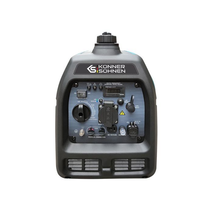 Генератор Konner&Sohnen газо-бензиновий інверторний KS 3100iG S, 230В, 3.1kW, ручний запуск, 22кг (KS3100IGS) зображення 3