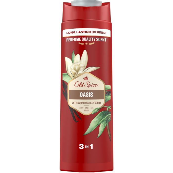 Гель для душа Old Spice 3-в-1 Oasis 400 мл (8006540838761) изображение 2