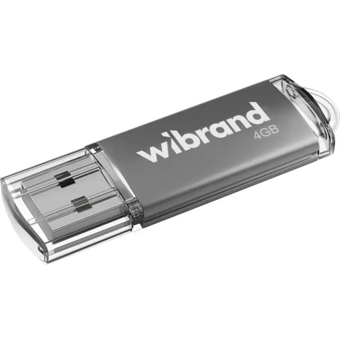 USB флеш накопитель Wibrand 4GB Cougar BlackUSB 2.0 (WI2.0/CU4P1B)