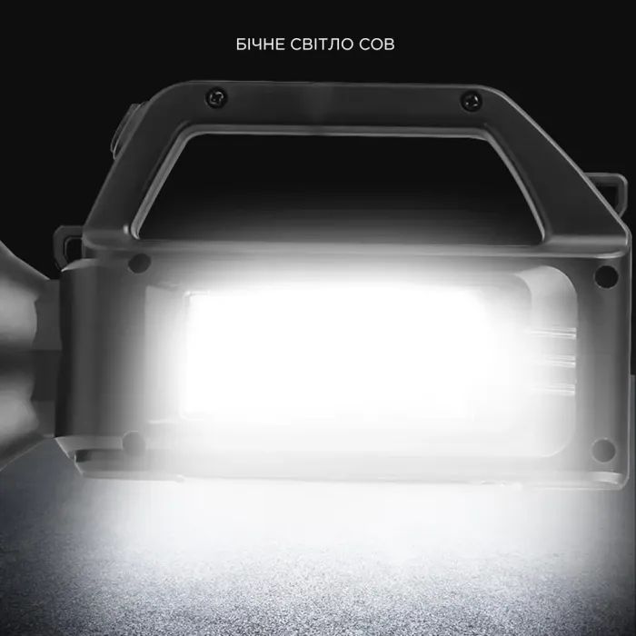 Фонарь Quantum Tracker 3W LED+COB з функцією Power Bank (QM-FL1063) изображение 5