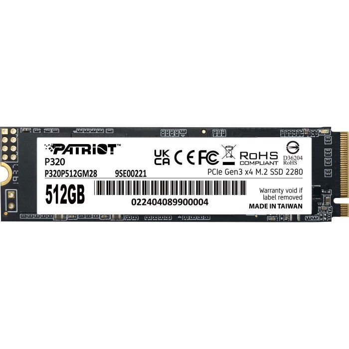 Накопичувач SSD M.2 2280 1TB Patriot (P320P1TBM28)