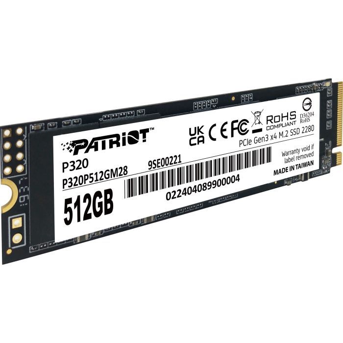 Накопичувач SSD M.2 2280 1TB Patriot (P320P1TBM28) зображення 2