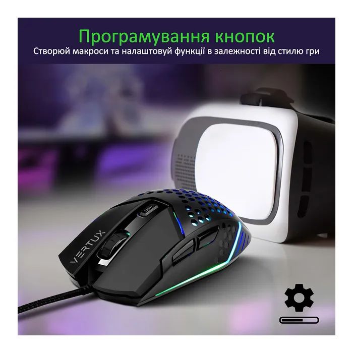 Мышка Vertux Katana USB Black (katana.black) изображение 5