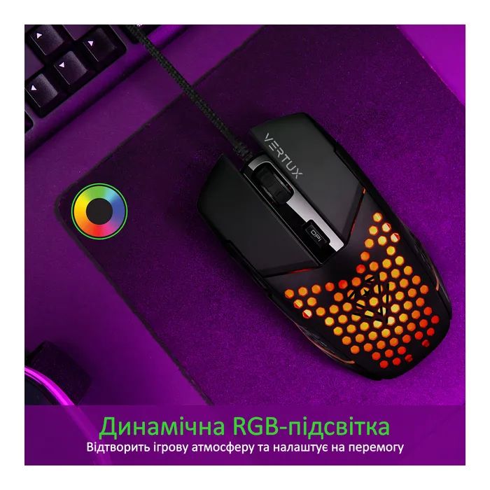 Мышка Vertux Katana USB Black (katana.black) изображение 6