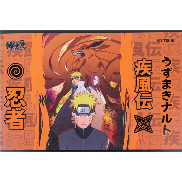Альбом для малювання Kite Naruto, 12 аркушів (NR24-241) зображення 3