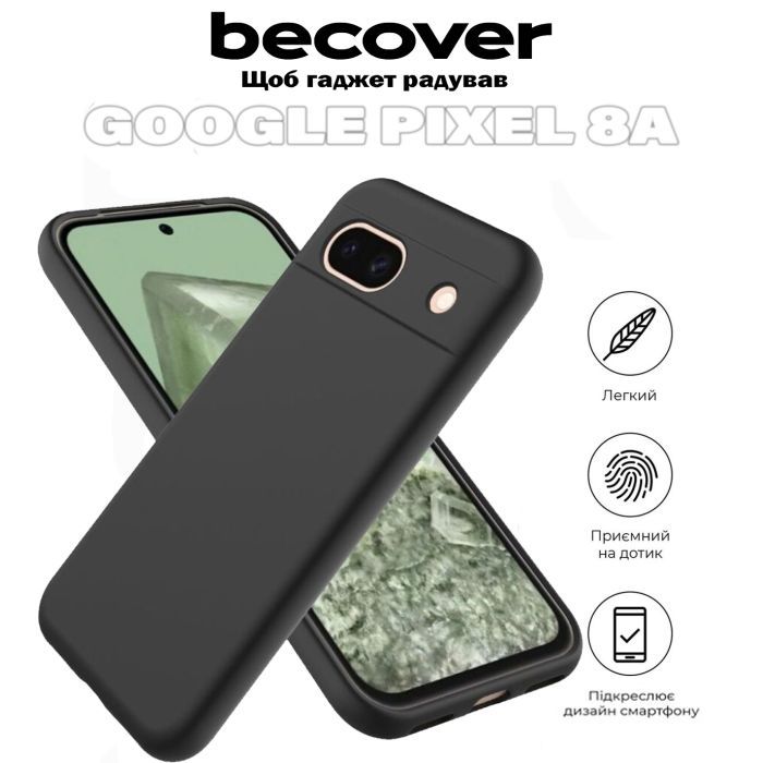 Чехол для мобильного телефона BeCover Google Pixel 8a Black (711661) изображение 5