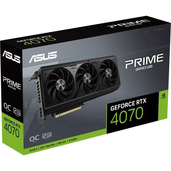 Відеокарта ASUS GeForce RTX4070 12Gb PRIME OC (PRIME-RTX4070-O12G) зображення 11